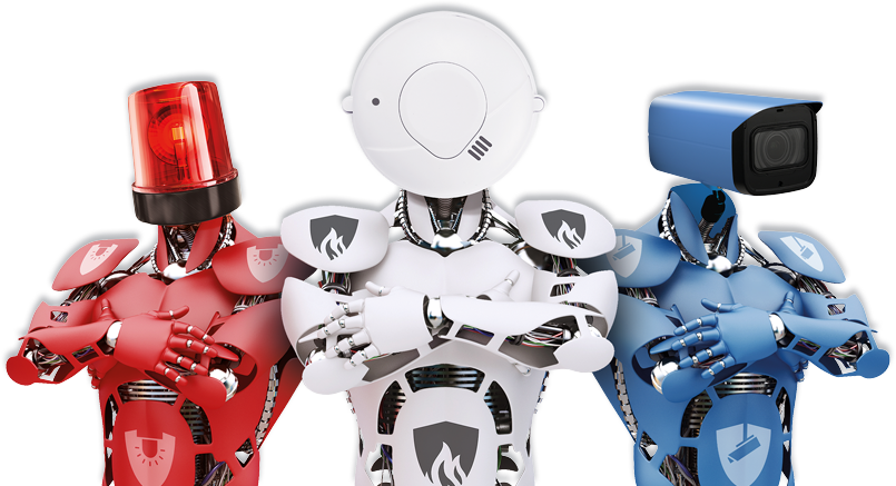 EPS Schulungs-Roboter für Alarm-, Brand- und Videotechnik