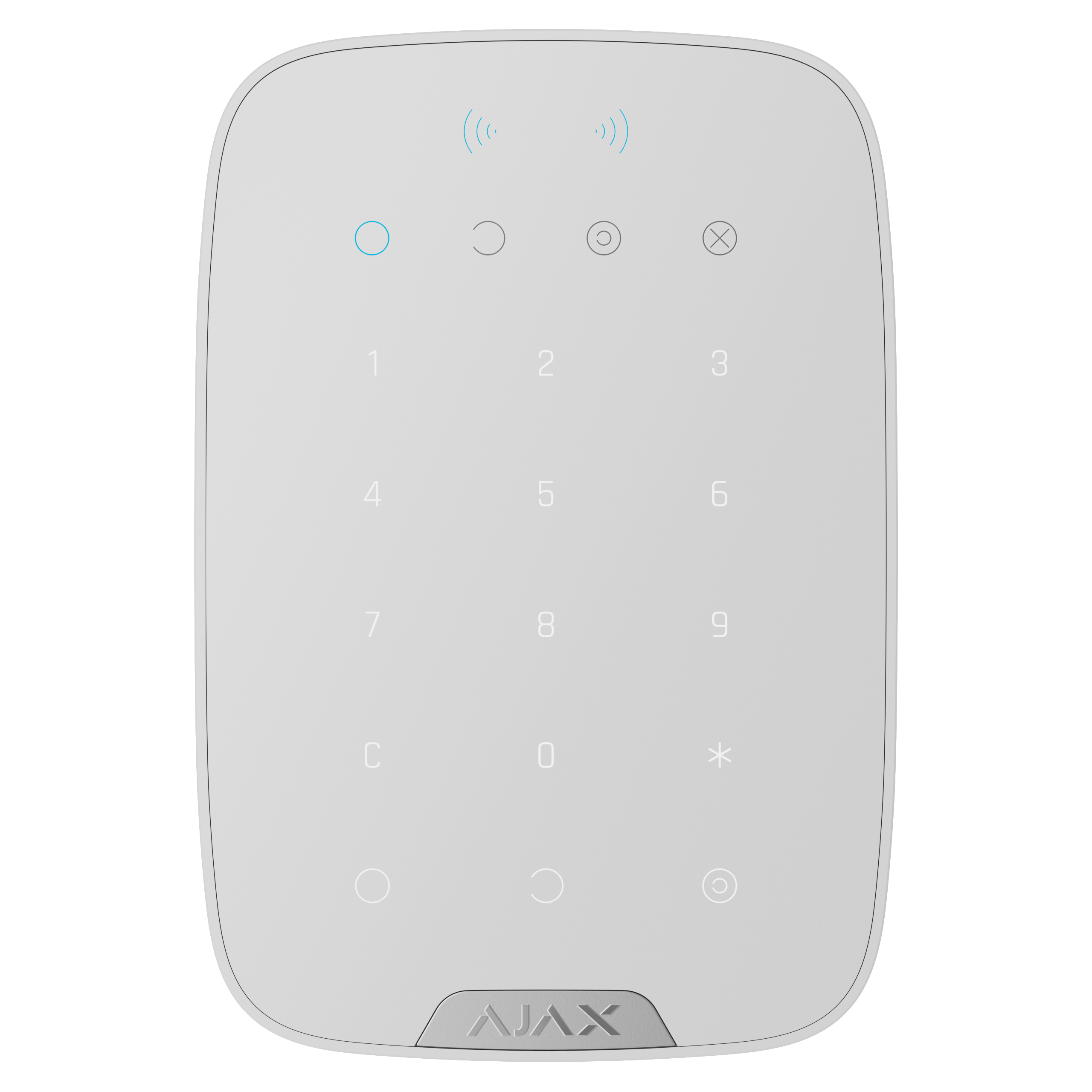 Superior KeyPad Plus G3 Jeweller Weiß