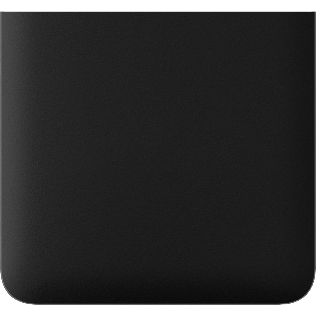 SideButton (1-gang) vertical Schwarz