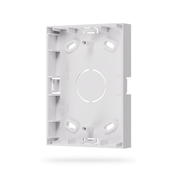 WRE-SC-WH Box zum Aufputz-Kabelverlegen der Tastaturen JA-120E-WH und JA-121E-WH