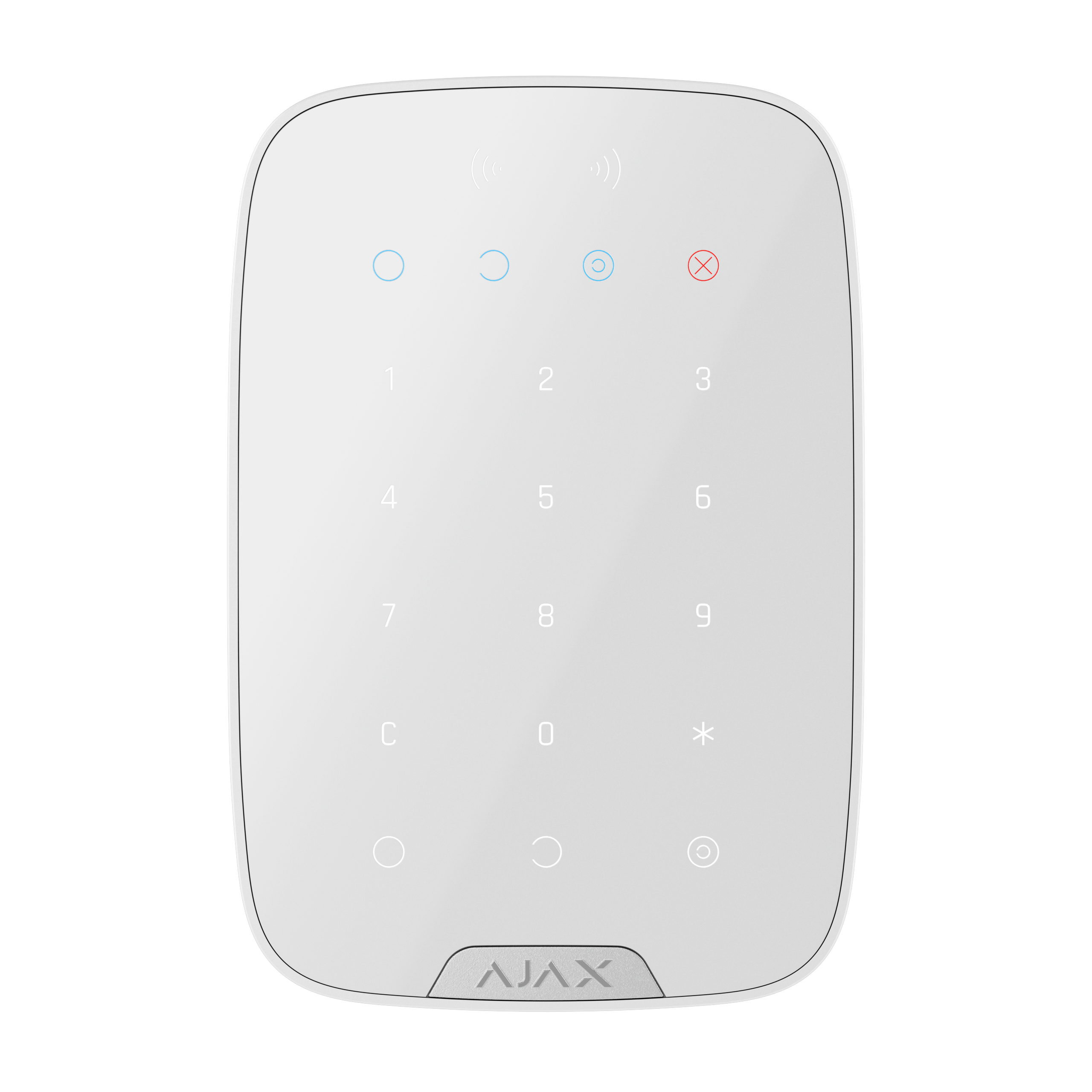 Superior KeyPad Plus Jeweller Weiß
