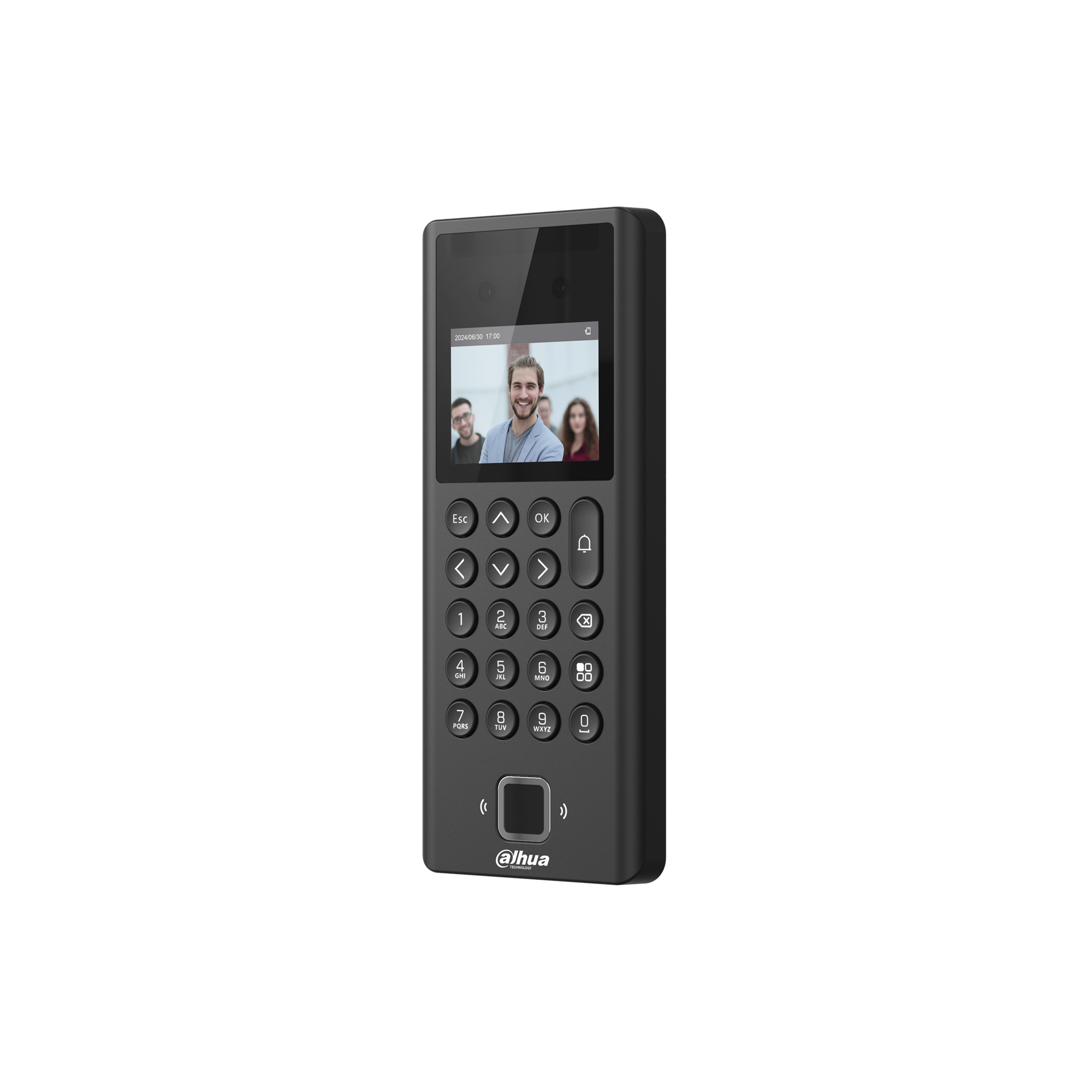 D-ASI3204E-DW Zutrittsterminal Gesicht/Fingerprint/RFID/PIN