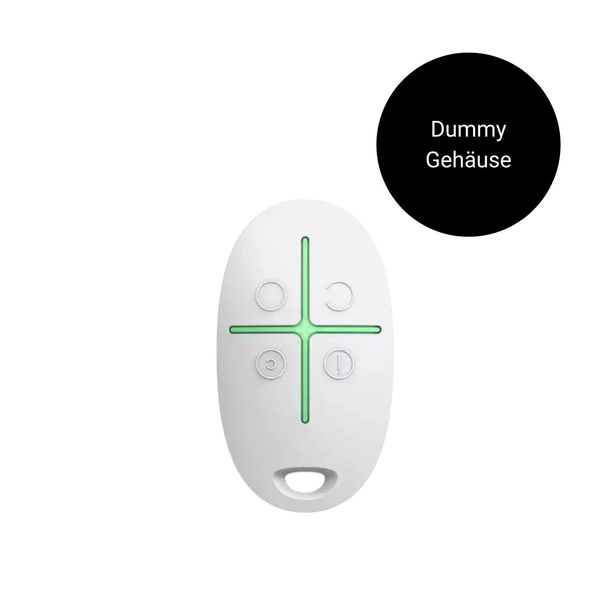 DummyBox Ajax Fernbedienung Jeweller weiß